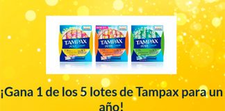 Próxima a ti sortea 5 lotes de Tampax para un año Próxima a ti sortea 5 lotes de Tampax para un año