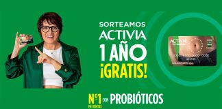 Sortean 1 año de Activia gratis Sortean 1 año de Activia gratis