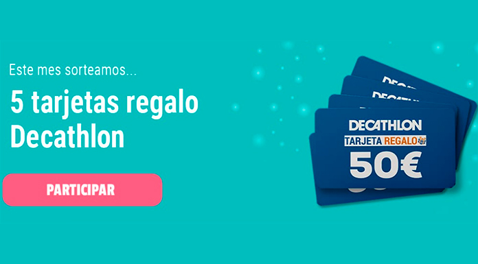 Sorteo de 5 tarjetas regalo Decathlon de Central Lechera Asturiana