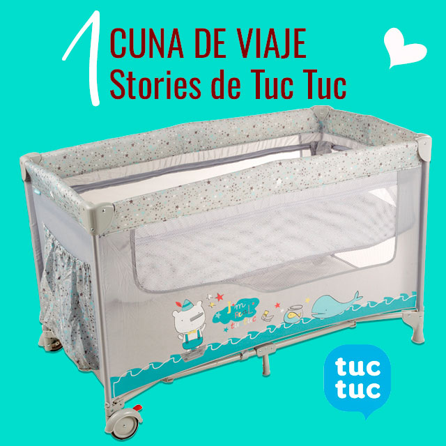 Sorteo 1 Cuna de Viaje Stories de Tuc Tuc