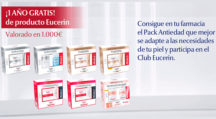 Consigue 1 año gratis de producto Eucerin