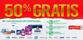Consigue un 50 % gratis en compras P&G
