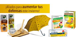 Consigue un kit para aumentar las defensas con Arkopharma