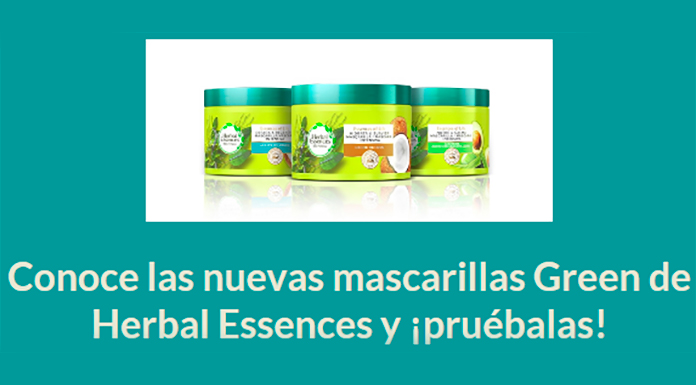 Gana un pack de mascarillas Green de Herbal Essences