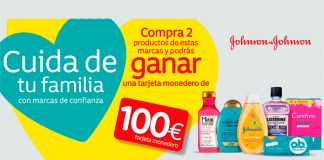 Gana una tarjeta monedero con Johnson & Johnson Gana una tarjeta monedero con Johnson & Johnson