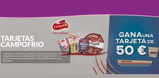 Gana una tarjeta regalo de 50 euros con Campofrío Gana una tarjeta regalo de 50 euros con Campofrío