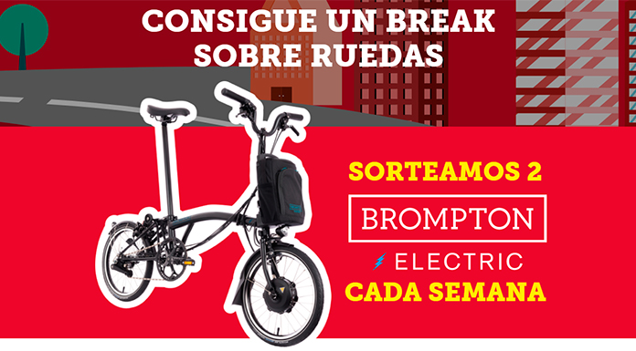 KitKat sortea 2 Brompton Electric cada semana