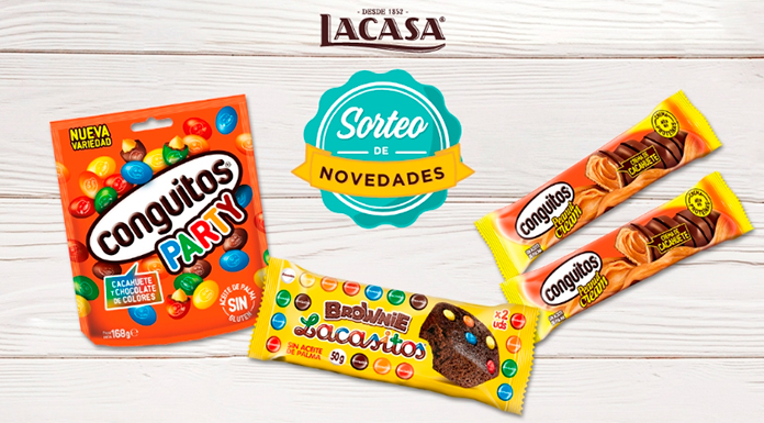 Lacasa sortea 5 packs de Lacasitos y Conguitos