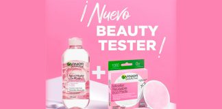 Prueba gratis el nuevo Agua Micelar de Rosas de Garnier Prueba gratis el nuevo Agua Micelar de Rosas de Garnier