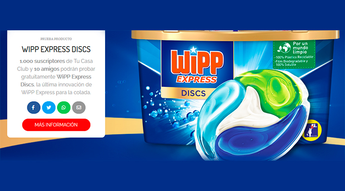 Prueba gratis WiPP Express Discs con TestaClub