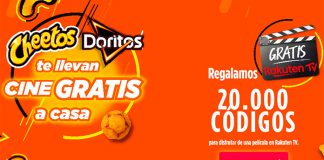 Cine gratis con Cheetos y Doritos Cine gratis con Cheetos y Doritos