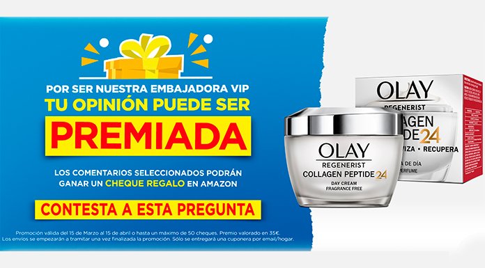 Gana un cheque regalo con Olay