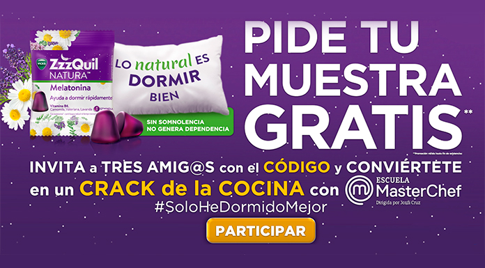 Pide tu muestra gratis de ZzzQuil Natura