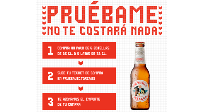 Prueba gratis Cerveza Victoria