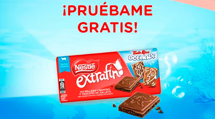 Prueba gratis la tableta Nestlé Extrafino Oceanix