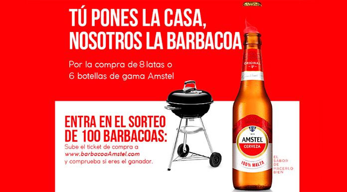 Sorteo de 100 barbacoas con Amstel