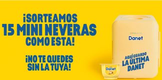 Sorteo de 15 mini neveras de Danone