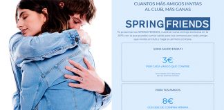 8€ gratis por registrarte en Springfield Club Suma saldo con Springfield Club