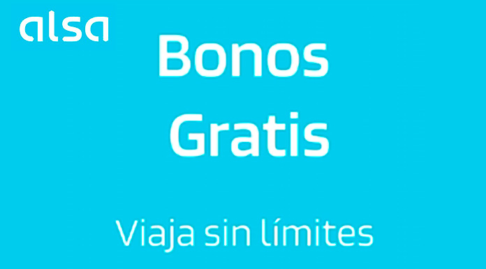 Billetes gratis con Alsa