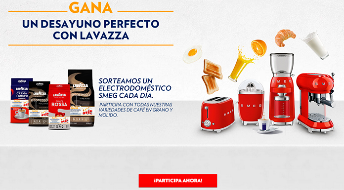 Gana un electrodoméstico con Lavazza