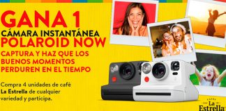 Gana una cámara con Cafés La Estrella Gana una cámara con Cafés La Estrella