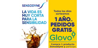 Glovo gratis con Sensodyne Glovo gratis con Sensodyne