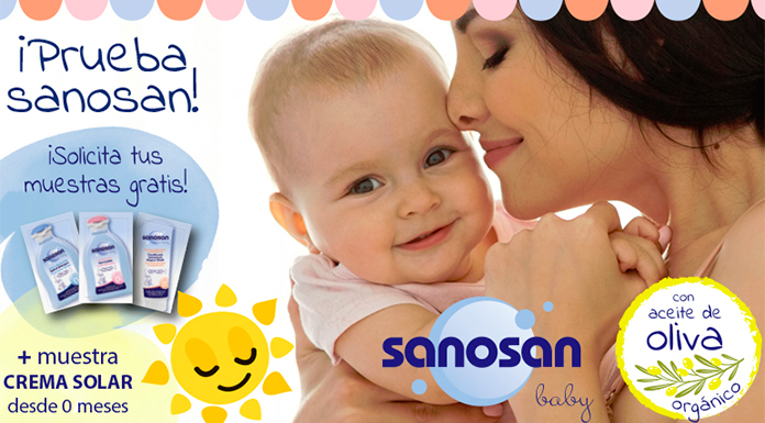 Muestras gratis de Crema solar Sanosan