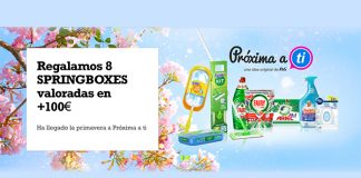 Próxima a ti regala 8 Springboxes Próxima a ti regala 8 Springboxes