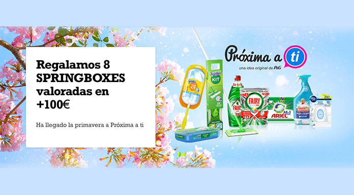 Próxima a ti regala 8 Springboxes