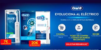 Reembolsos en cepillos eléctricos Oral B Reembolsos en cepillos eléctricos Oral B