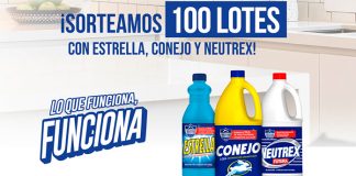 Sorteo de 100 lotes de Estrella, Conejo y Neutrex Sorteo de 100 lotes de Estrella, Conejo y Neutrex