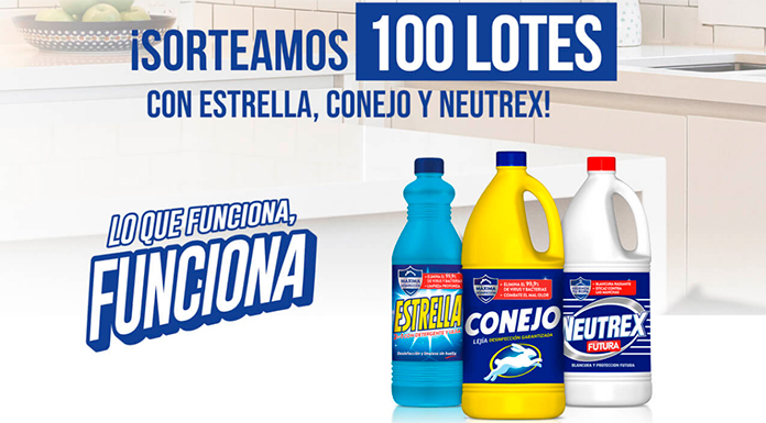 Sorteo de 100 lotes de Estrella, Conejo y Neutrex