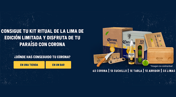 Sorteo de 600 kits ritual de la lima de Corona