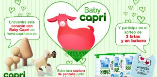 Sorteo de Capricare 2 y un babero Sorteo de Capricare 2 y un babero