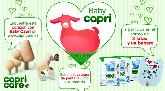 Sorteo de Capricare 2 y un babero - Muestras Gratis Y Chollos