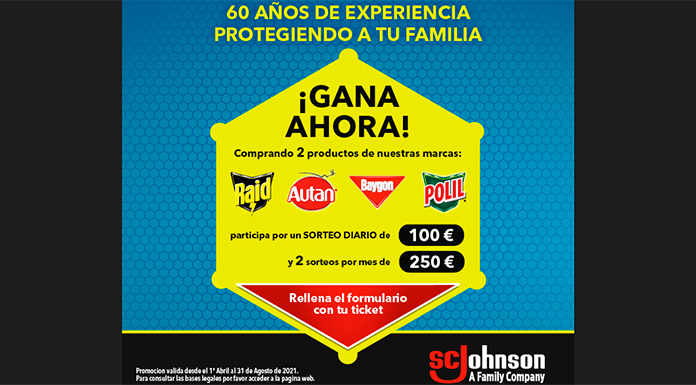 Sorteos de hasta 250 euros con Johnson's