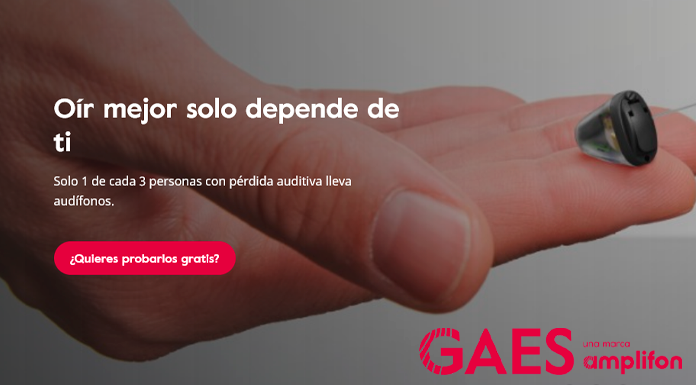 Prueba gratis audífonos con GAES