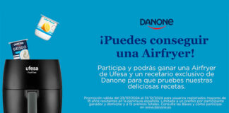 Danone sortea una Airfryer Danone sortea una Airfryer