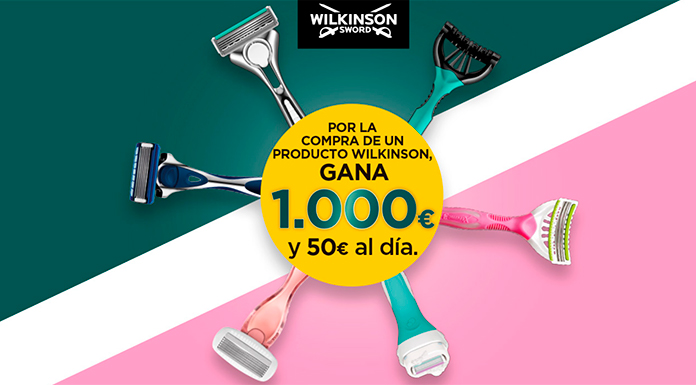 Gana 1.000 euros con Wilkinson