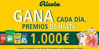 Gana hasta 1.000 euros con Ricola Gana hasta 1.000 euros con Ricola