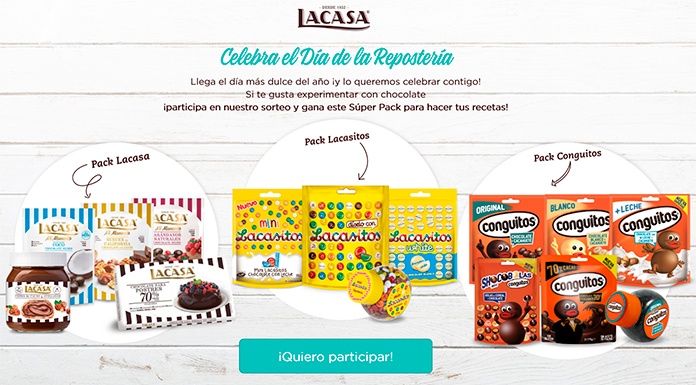 Gana un súper pack Lacasa para hacer tus recetas