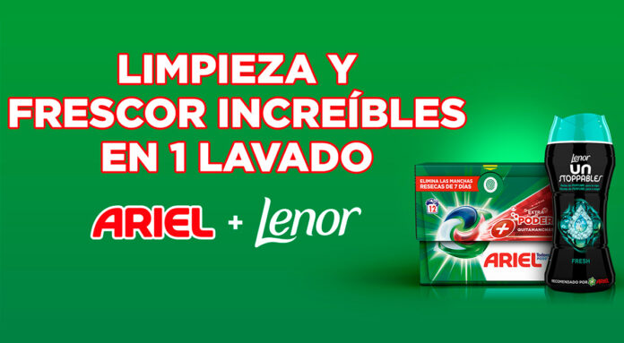 Prueba gratis Airel Oxi & Lenor Unstoppables