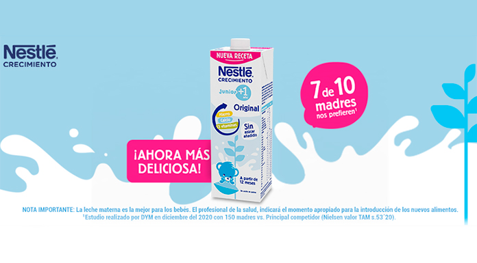 Prueba gratis Nestlé Crecimiento Junior +1