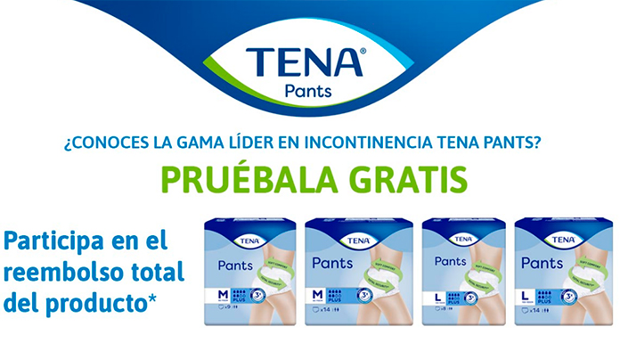 Prueba gratis Tena Pants