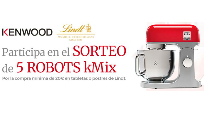 Sorteo de 5 Robots KMix de Kenwood