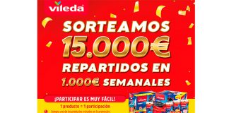 Vileda sortea 15.000 euros Vileda sortea 15.000 €