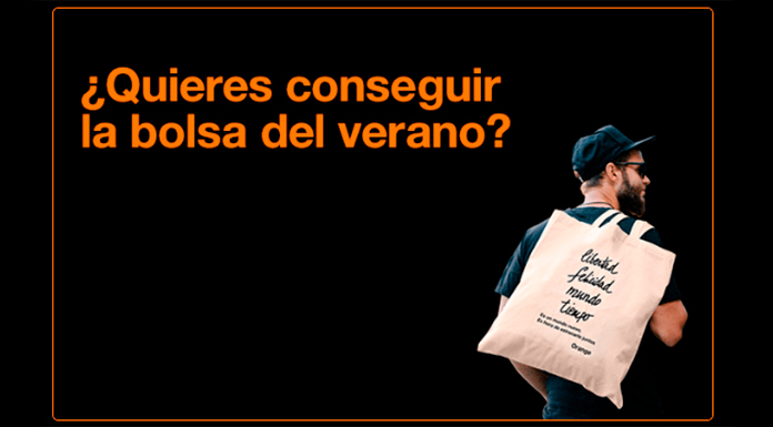 Bolsa de verano gratis con Orange