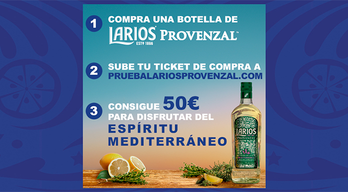 Consigue 50 euros con Larios Provenzal