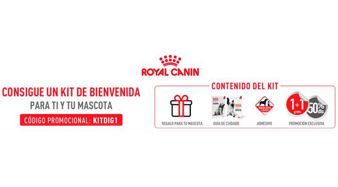 Consigue gratis un kit Royal Canin