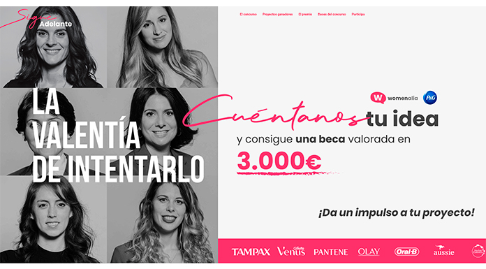 Consigue una beca con Womenalia